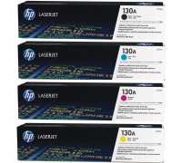 Комплект оригинальных картриджей HP 130A (CF350A,CF351A,CF352A,CF353A) для HP Color LaserJet Pro M176n / M177fw